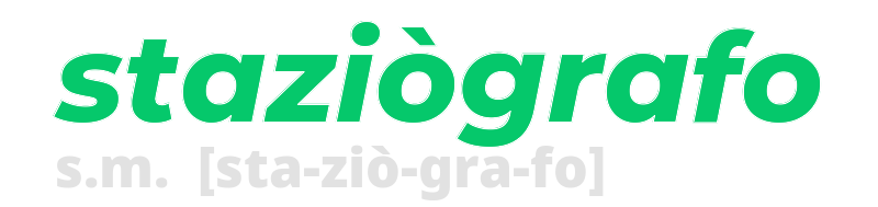 staziografo