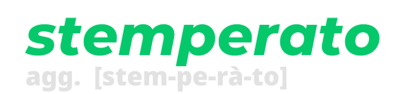 stemperato