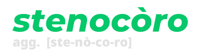 stenocoro