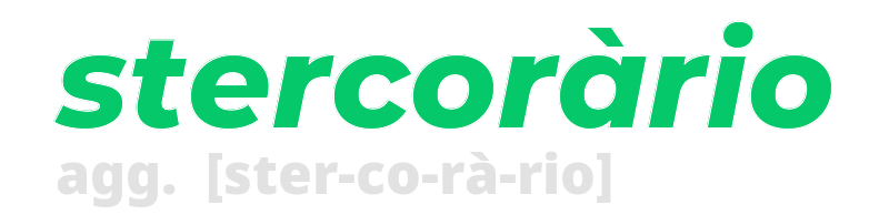 stercorario