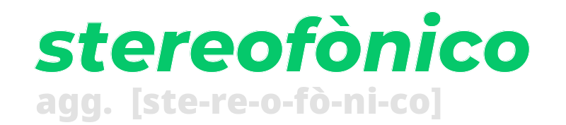 stereofonico