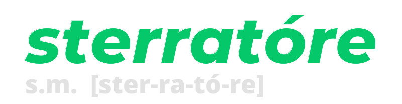 sterratore