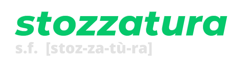 stozzatura