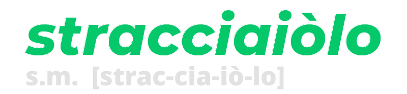 stracciaiolo