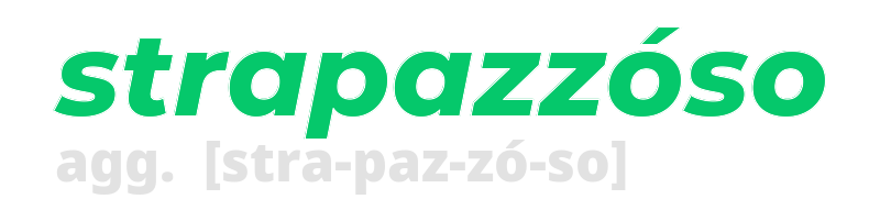 strapazzoso