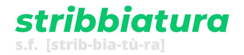 stribbiatura