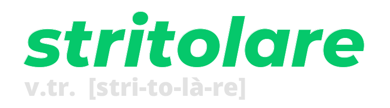 stritolare