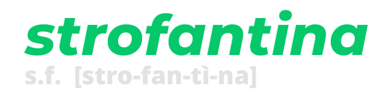 strofantina