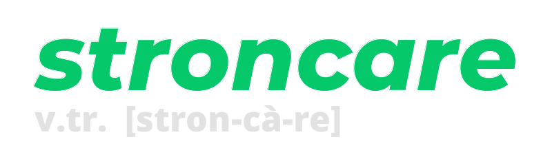 stroncare