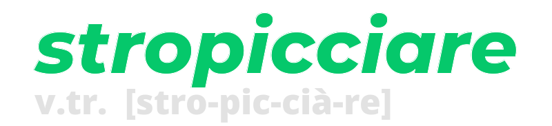 stropicciare