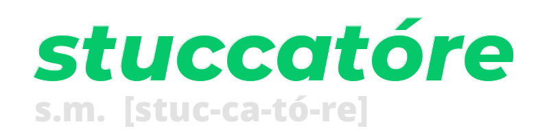 stuccatore