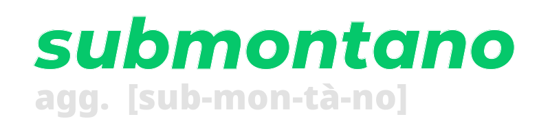 submontano