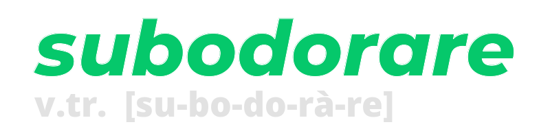 subodorare