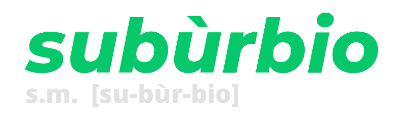 suburbio