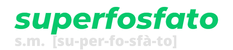 superfosfato