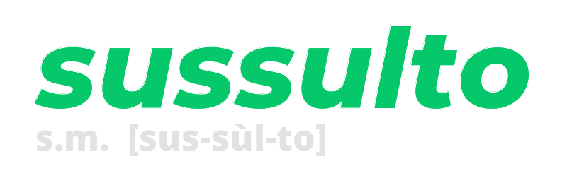 sussulto