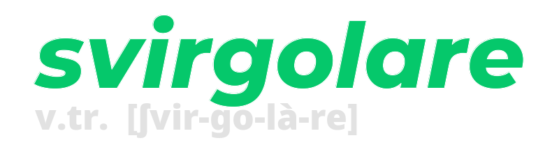 svirgolare