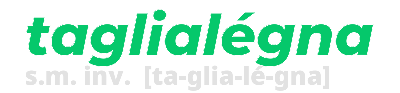 taglialegna