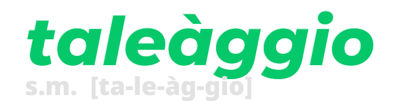 taleaggio