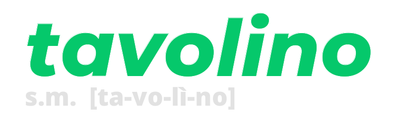 tavolino