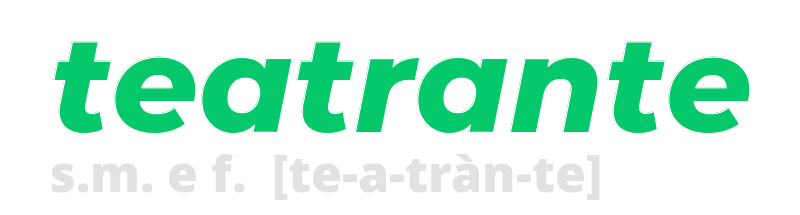 teatrante