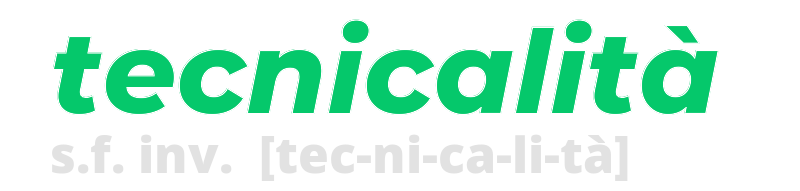 tecnicalita