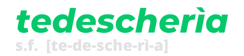 tedescheria