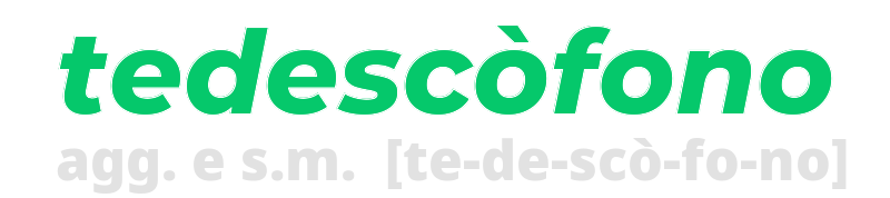 tedescofono