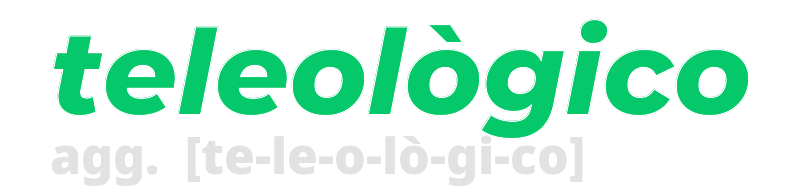 teleologico