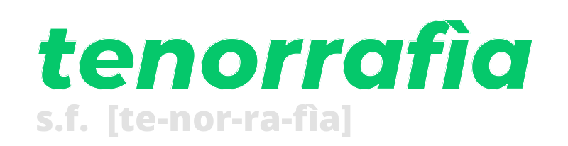 tenorrafia