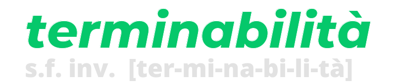 terminabilita