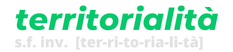 territorialita