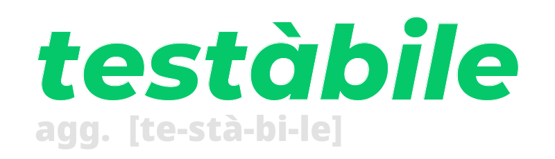 testabile