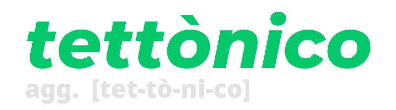 tettonico