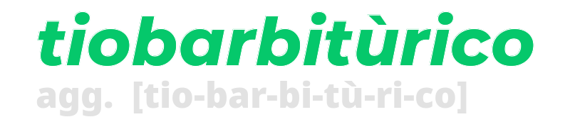 tiobarbiturico