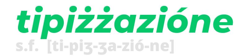 tipizzazione