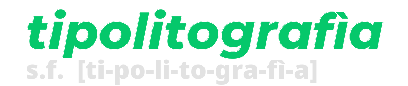 tipolitografia