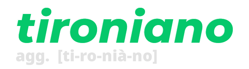 tironiano