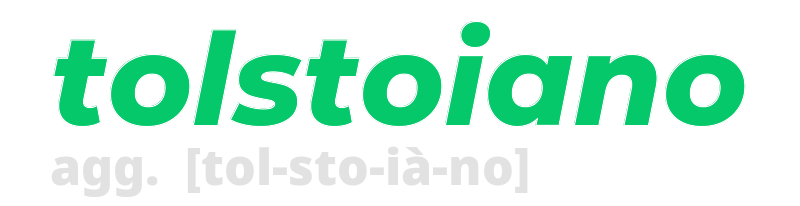 tolstoiano