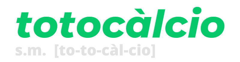 totocalcio