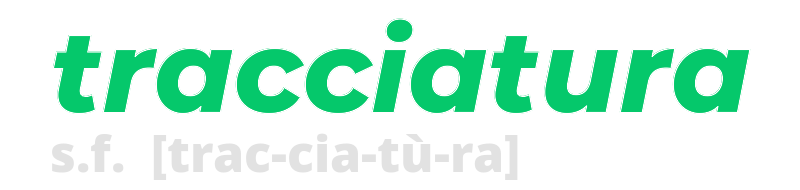 tracciatura