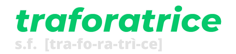 traforatrice