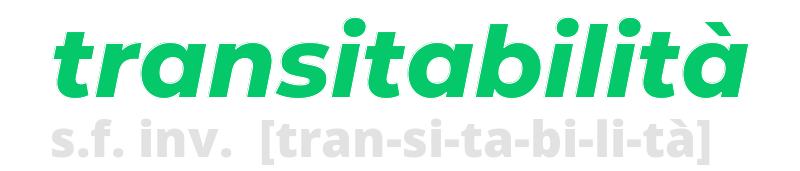 transitabilita
