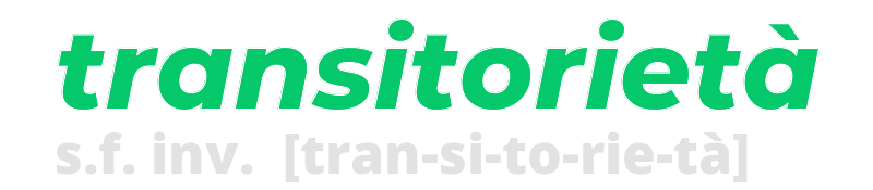 transitorieta