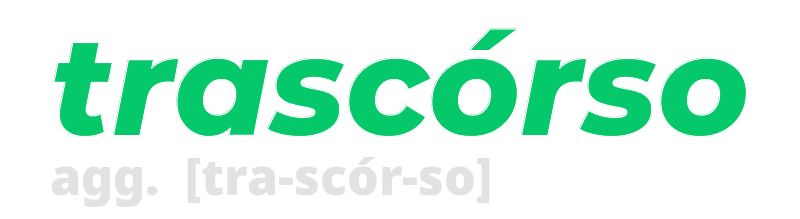 trascorso