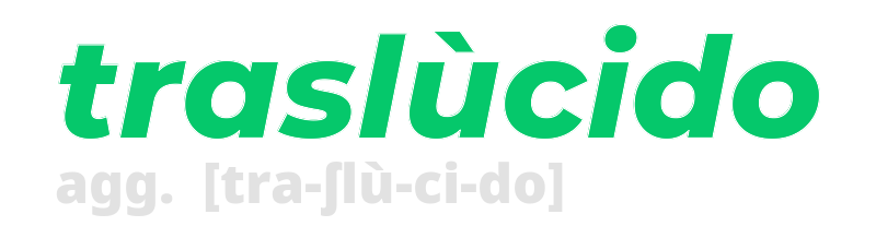 traslucido