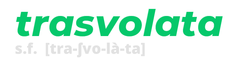 trasvolata