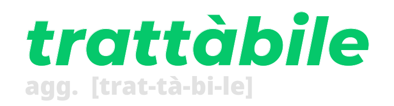 trattabile