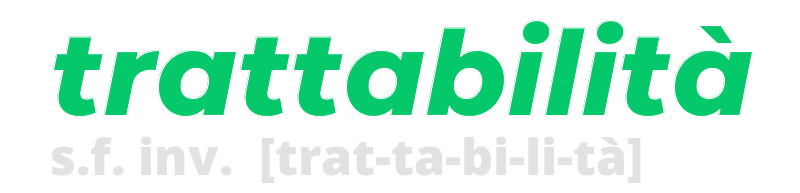 trattabilita