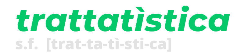 trattatistica